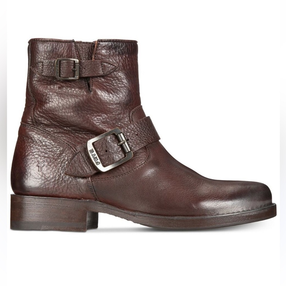 Frye Veronica 6" Brown Booties